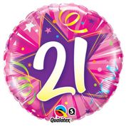 21 happy birthday pink