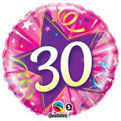 30 happy birthday pink