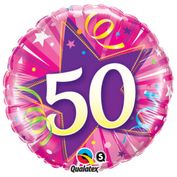 50 happy birthday pink